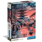 Alacsony ár Este Kyoto városában 500 db-os HQC kompakt puzzle – Clementoni