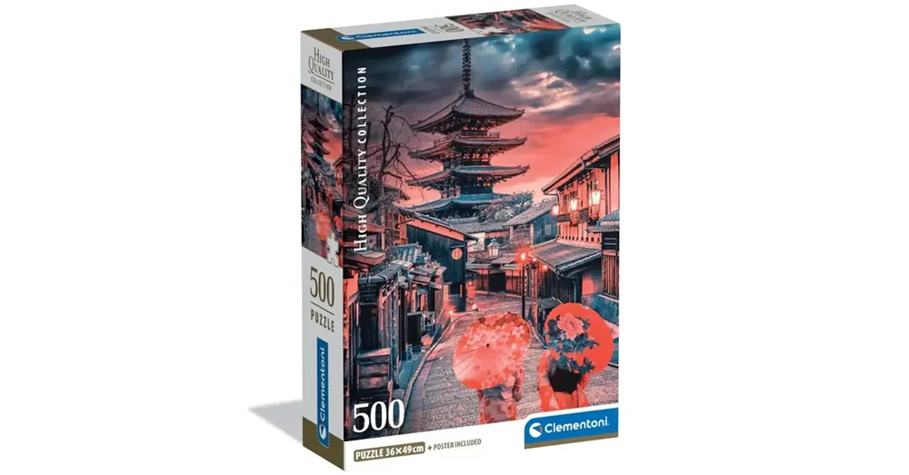 Alacsony ár Este Kyoto városában 500 db-os HQC kompakt puzzle – Clementoni