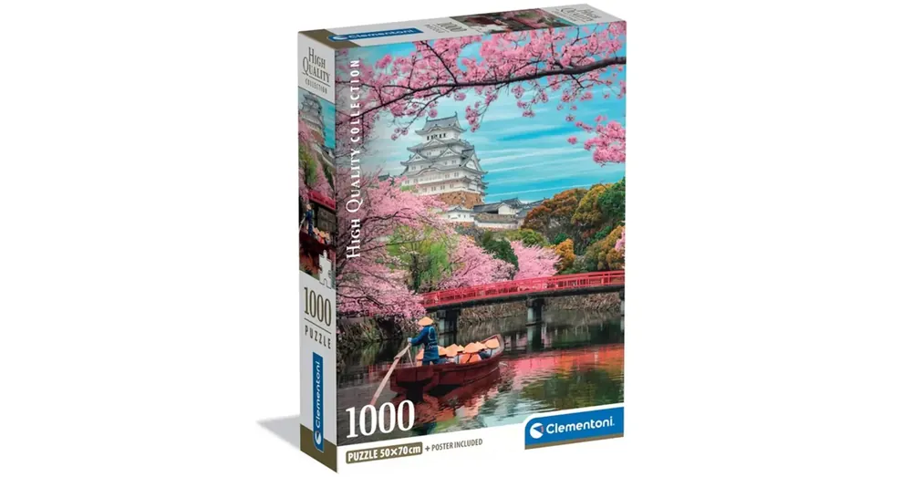Himeji kastély tavasszal 1000 db-os HQC puzzle – Clementoni Vedd meg most