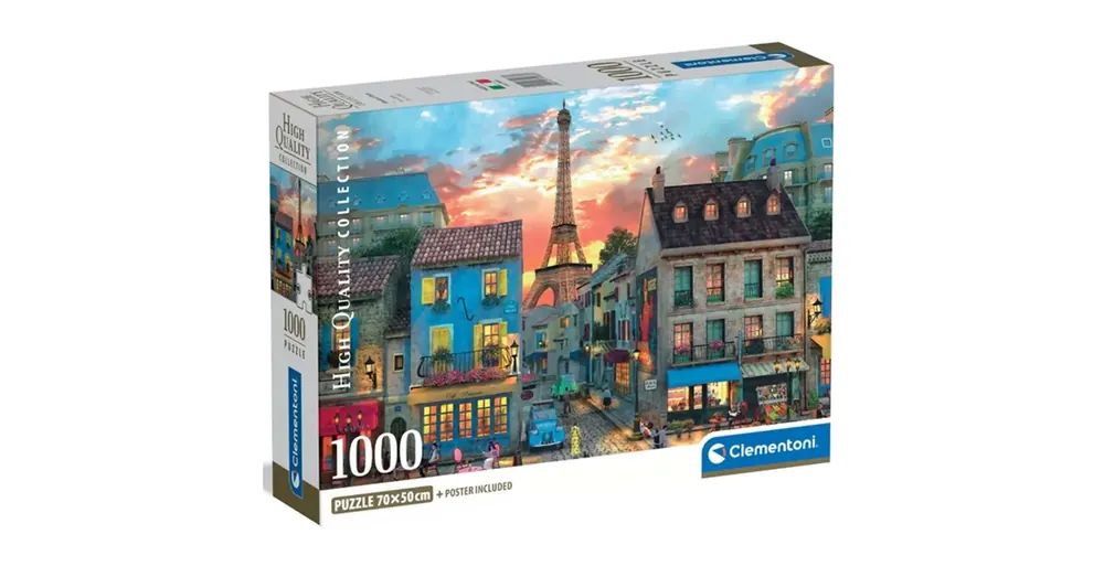 Szuper akció Párizs utcái 1000 db-os HQC puzzle – Clementoni