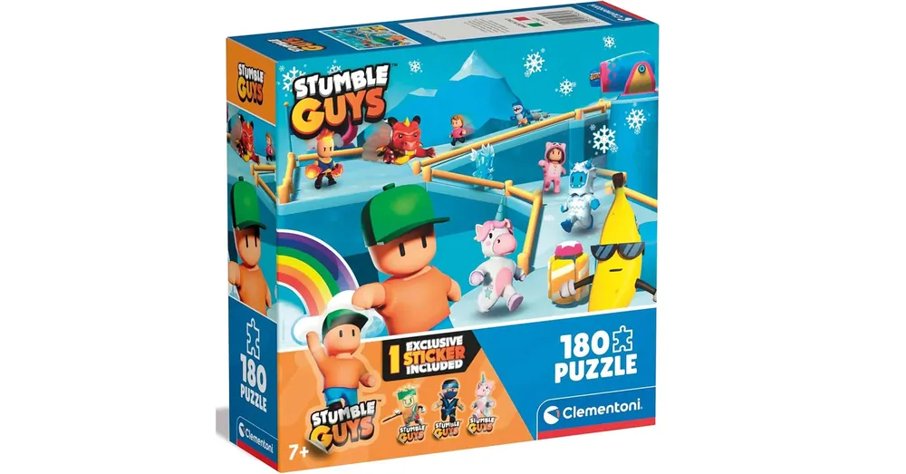 Stumble Guys Út a győzelem felé 180 db-os super puzzle – Clementoni Korlátozott ajánlat