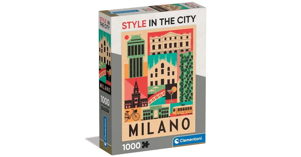 Kedvezményes ár Style in the city Milánó 1000 db-os puzzle – Clementoni