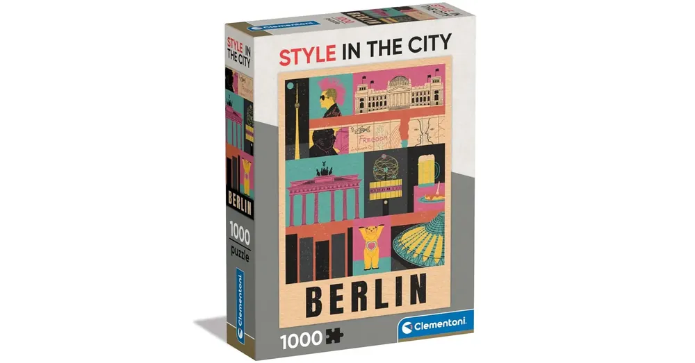 Rendeld meg most Style in the city Berlin 1000 db-os puzzle – Clementoni