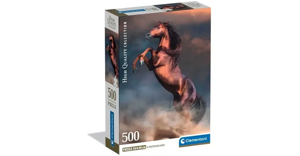 Vad vörös mén HQC 500 darabos puzzle – Clementoni Csak ma