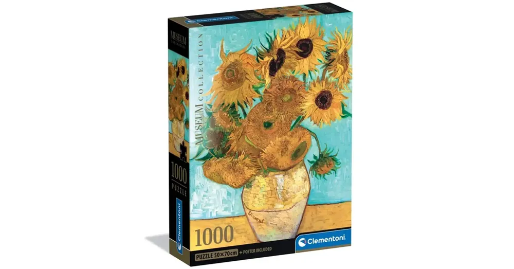Museum Collection Van Gogh – Napraforgók 1000 db-os puzzle – Clementoni Utolsó esély