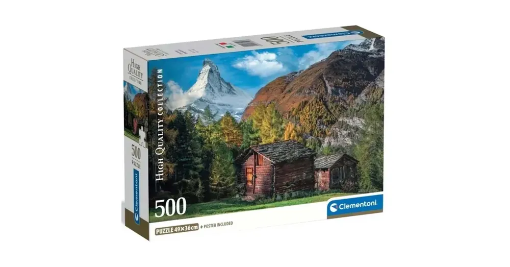Korlátozott ajánlat Bájos Matterhorn HQC 500 darabos puzzle – Clementoni
