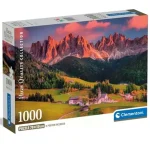 Varázslatos dolomitok 1000 db-os HQC puzzle poszterrel – Clementoni Outlet