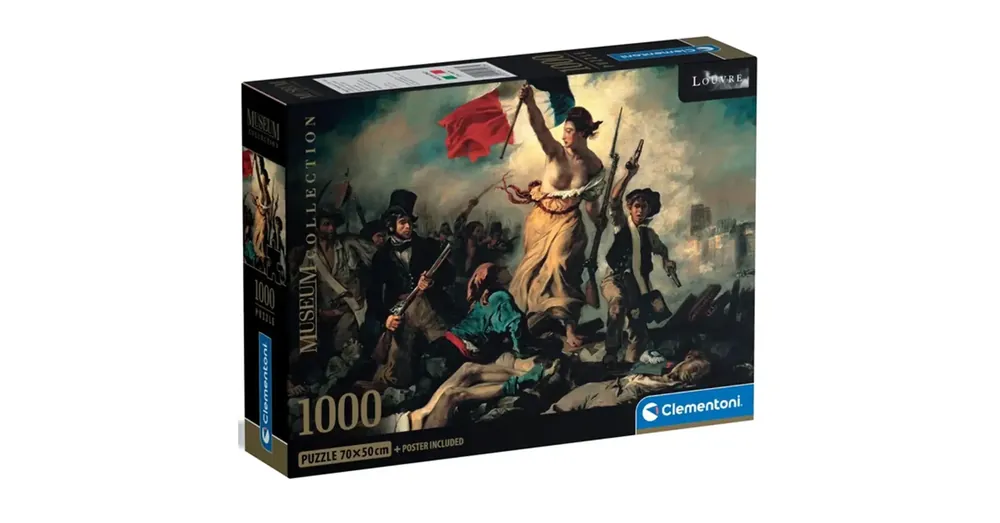 Museum Collection Eugène Delacroix – A szabadság vezeti a népet 1000 db-os puzzle – Clementoni Csak ma
