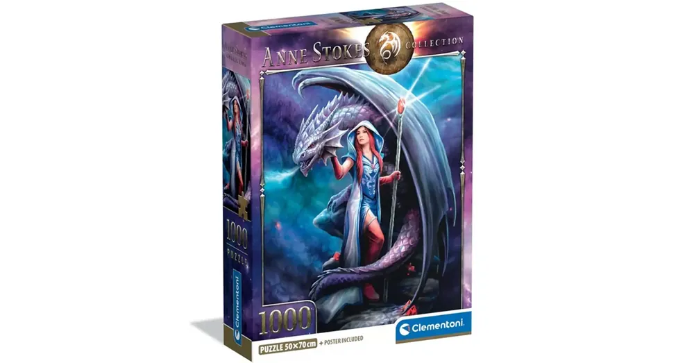 Anna Stokes Sárkánymágus 1000 db-os puzzle – Clementoni Biztonságos fizetés