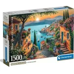 Séta a kikötőben HQC 1500 db-os compact puzzle – Clementoni Prémium