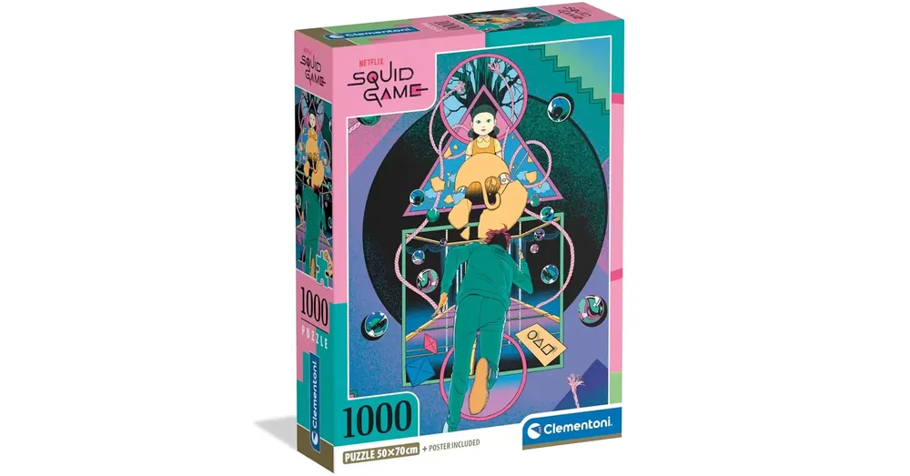 Árcsökkenés Squid Game 2 Nyerd meg az életed 1000 db-os puzzle – Clementoni