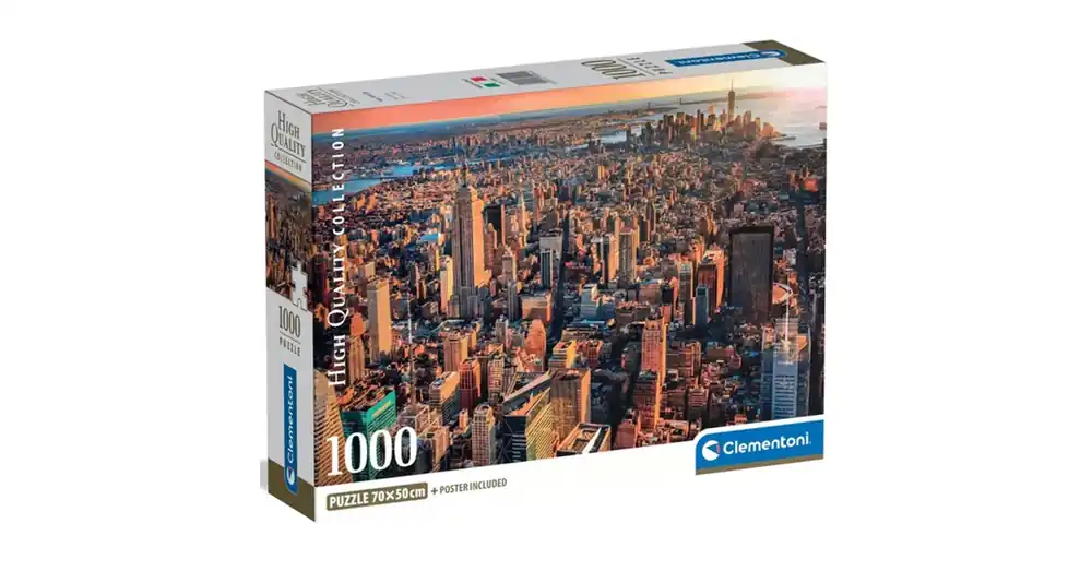 Népszerű New York épületei 1000 db-os HQC puzzle – Clementoni