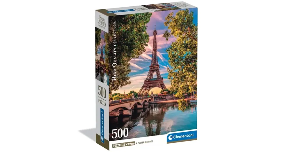 A Szajna mentén 500 HQC kompakt puzzle – Clementoni Gyors kiszállítás