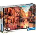 Akció Velencei vacsora 1500 db-os HQC kompakt puzzle – Clementoni