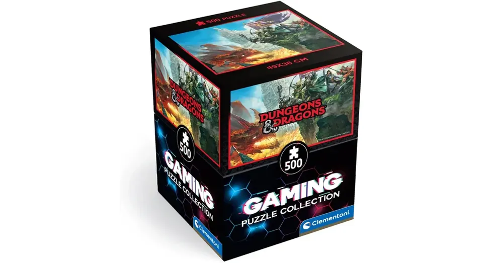 Gyors kiszállítás Dungeons Dragons – Lángok földje 500 db-os puzzle – Clementoni