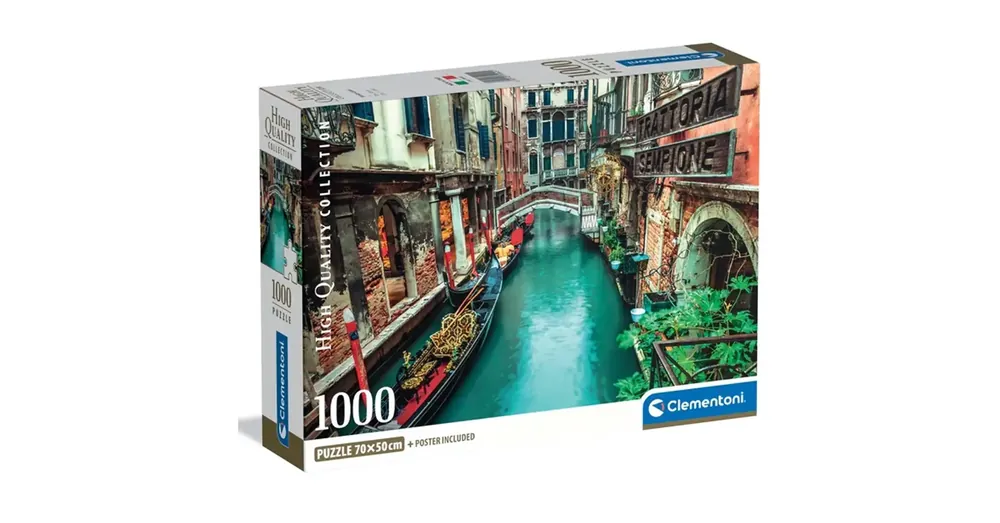 Bestseller Velencei csatorna HQC 1000 db-os puzzle – Clementoni