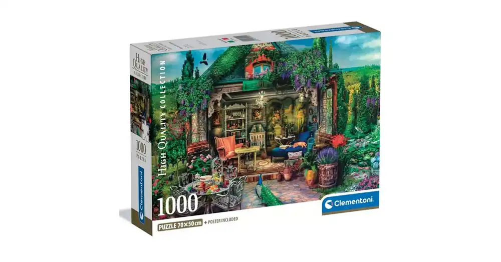 Villaterasz a borvidékről HQC 1000 db-os puzzle – Clementoni Kedvezmény