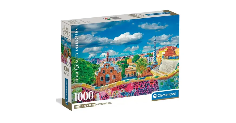 Exkluzív ajánlat Park Güell Barcelona HQC 1000 db-os puzzle – Clementoni