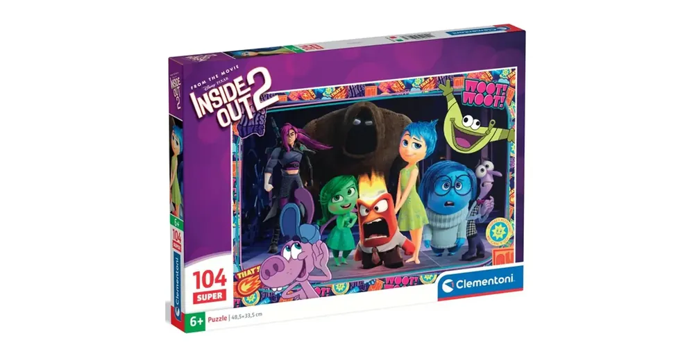 Agymanók 2 új érzelmek birodalma 104 db-os puzzle – Clementoni Szuper akció