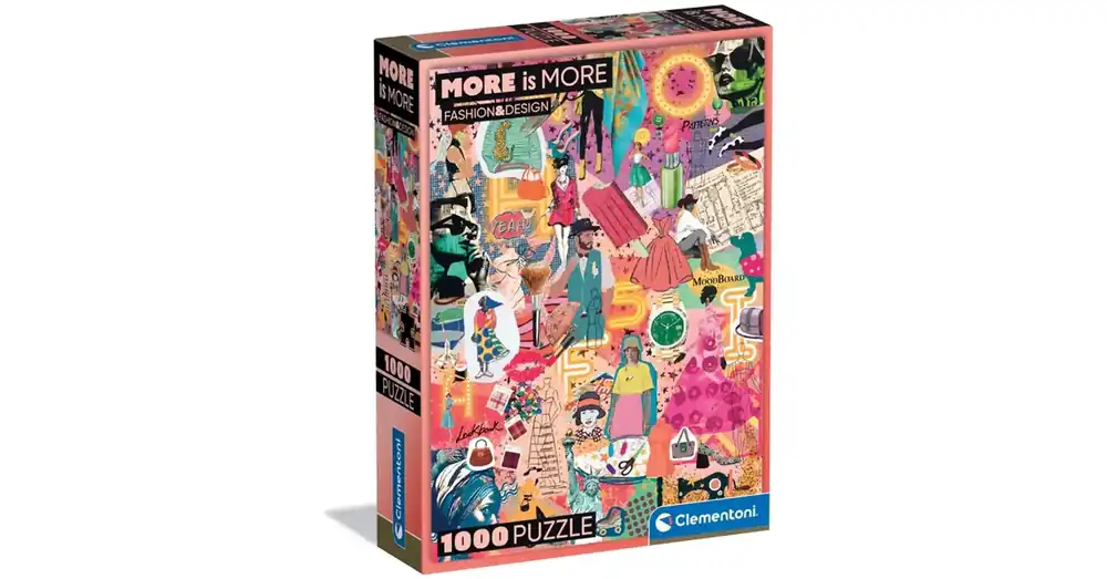 Legnépszerűbb More is More Divat és dizájn HQC 1000 db-os puzzle – Clementoni