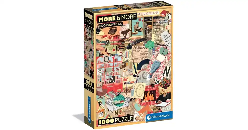 More is More Könyvek és írás HQC 1000 db-os puzzle – Clementoni Gyors szállítás