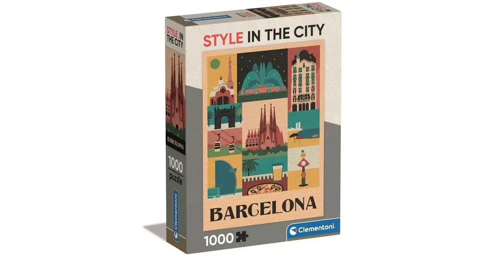 Gyors kiszállítás Style in the city Barcelona 1000 db-os puzzle – Clementoni