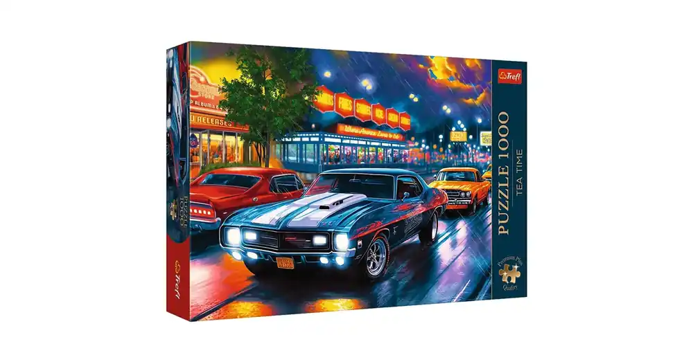Biztonságos fizetés Éjszakai vezetés esőben 1000 db-os prémium plusz puzzle – Trefl
