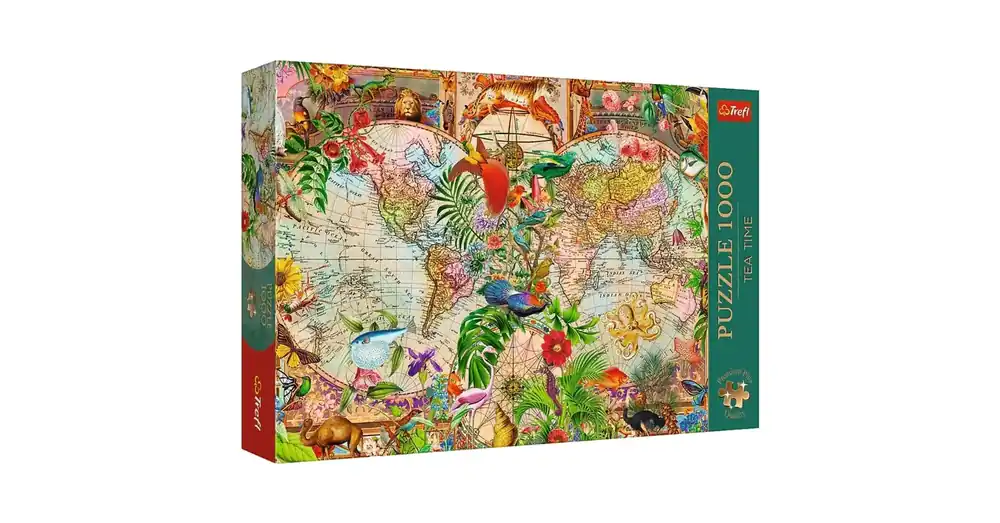 Különleges ajánlat Antik világtérkép 1000 db-os prémium plusz puzzle – Trefl