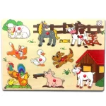 Vedd meg most Fa Farm állatos formapuzzle