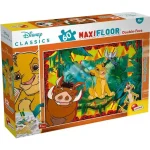 Az Oroszlánkirály 2 az 1-ben 60 db-os maxi puzzle és színező 70×50 cm – Lisciani Outlet