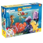 Kedvezményes ár Nemo nyomában 2 az 1-ben 60 db-os maxi puzzle és színező 70×50 cm – Lisciani