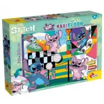 Akció Stitch 2 az 1-ben 108 db-os puzzle és színező 70×50 cm – Lisciani