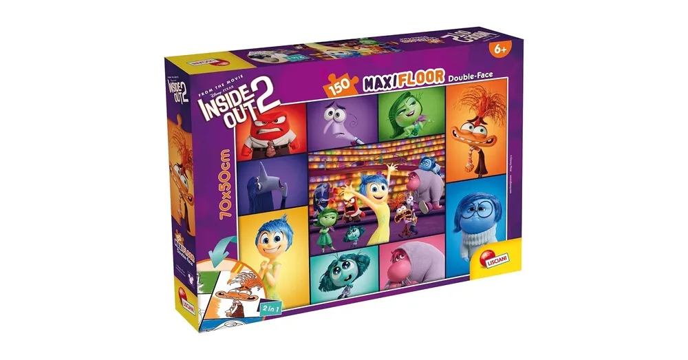 Csak ma Agymanók 2 2 az 1-ben maxi 150 db-os puzzle és színező 70×50 cm – Lisciani