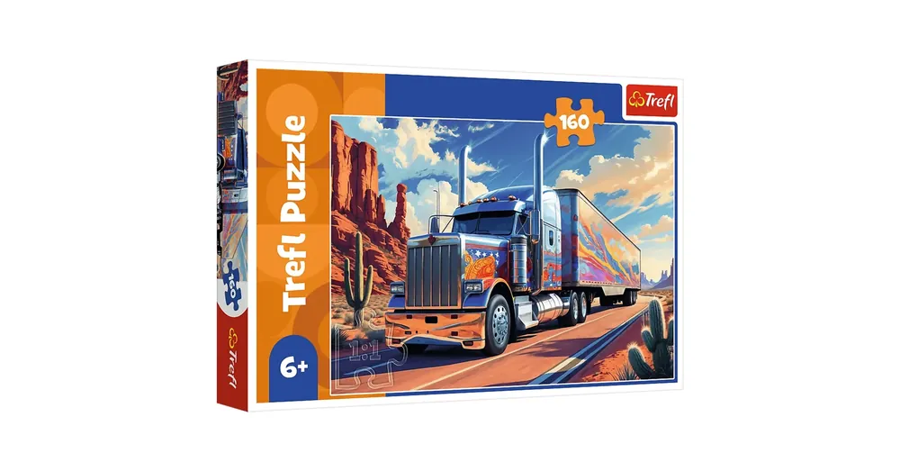 Nézd meg most Teherautó az úton 160 db-os puzzle – Trefl