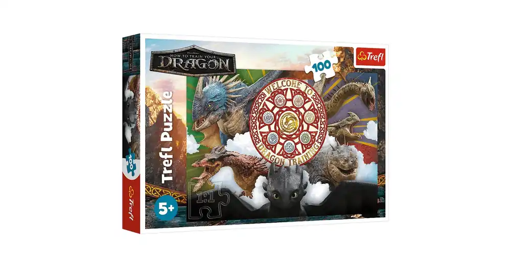 Azonnali szállítás Így neveld a sárkányodat 100 db-os puzzle – Trefl