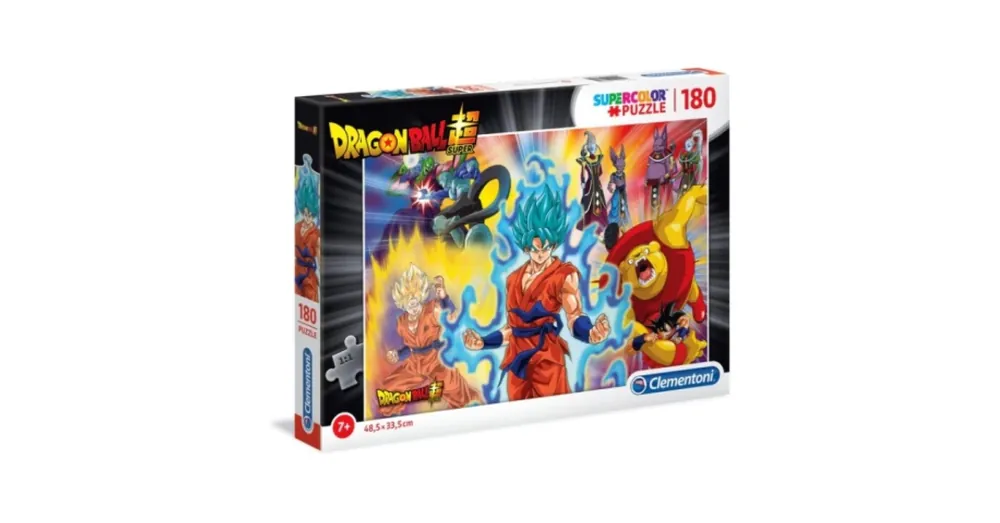 Dragonball Super Supercolor 180 db-os puzzle – Clementoni Exkluzív ajánlat