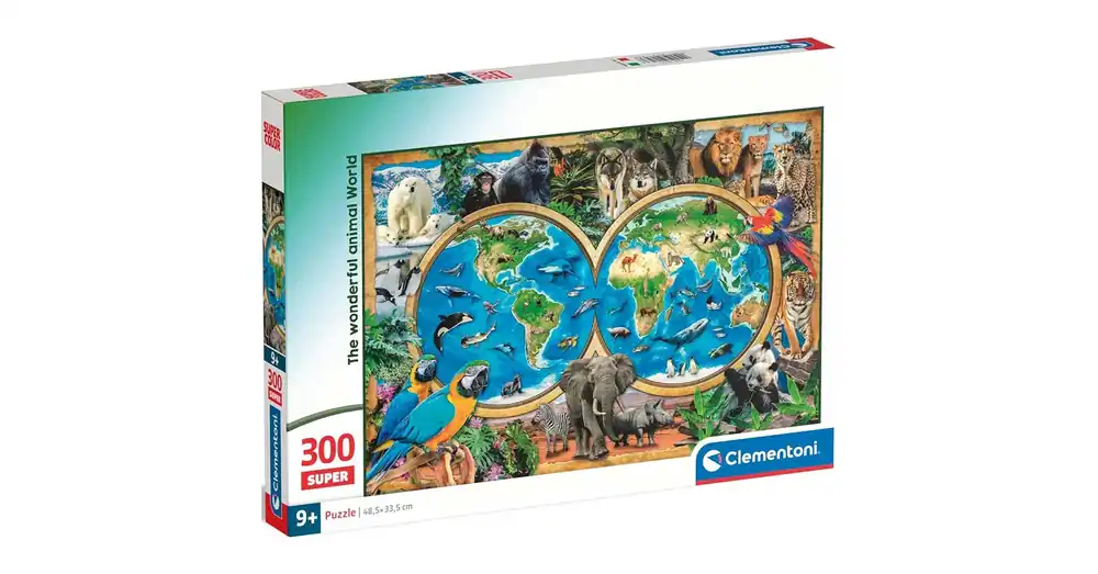 Árcsökkenés A csodálatos állatvilág 300 db-os Super puzzle – Clementoni