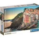 Riomaggiore partvidéke HQC 500 db-os compact puzzle – Clementoni Biztonságos vásárlás
