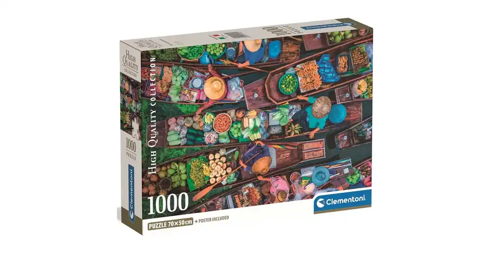 Szuper ajánlat Thaiföldi úszó piac HQC 1000 db-os puzzle – Clementoni