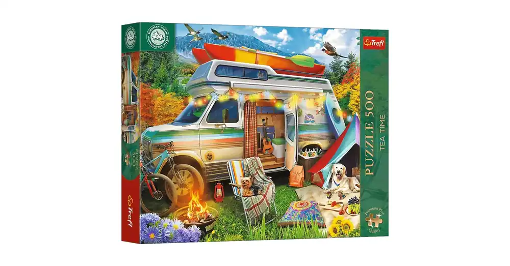 Rendeld meg most Puzzle EB Kamping 500 db-os prémium puzzle – Trefl