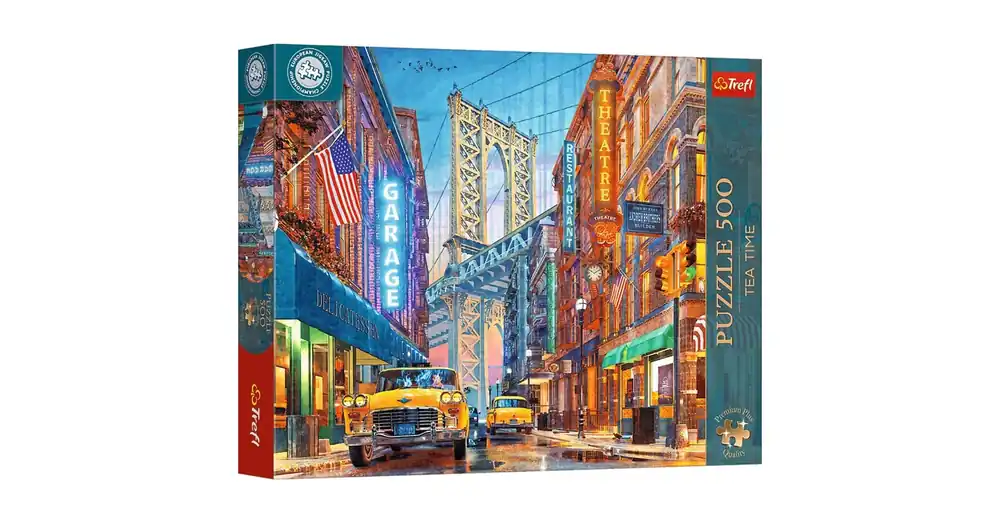 Puzzle EB Manhattan híd, New York 500 db-os prémium puzzle – Trefl Szezonális akció