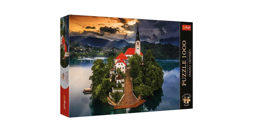 Bledi-tó, Szlovénia 1000 db-os prémium puzzle – Trefl Akció