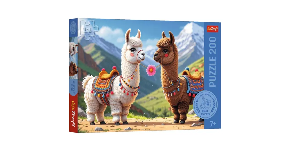Olcsó Színpompás Lámák 200 db-os puzzle – Trefl