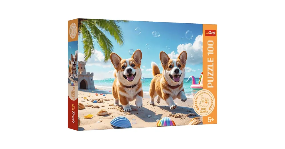 Corgi kutyusok 100 db-os puzzle – Trefl Azonnal elérhető