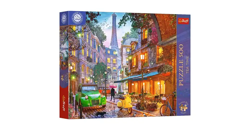 Alacsony ár Puzzle EB Kávézó Párizsban 500 db-os prémium puzzle – Trefl