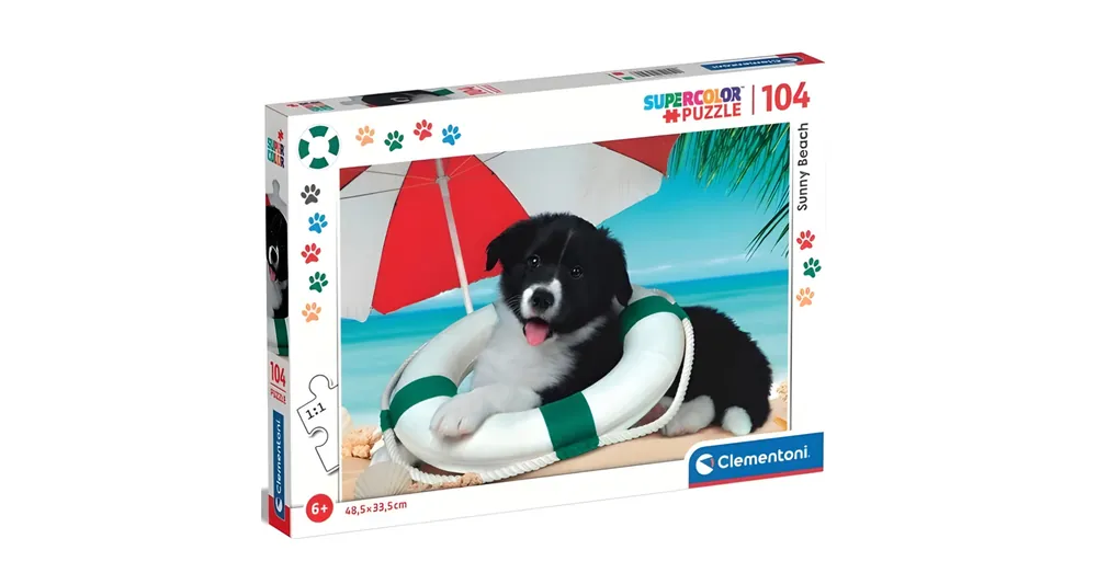 Napos tengerpart 104 db-os Supercolor puzzle – Clementoni Prémium