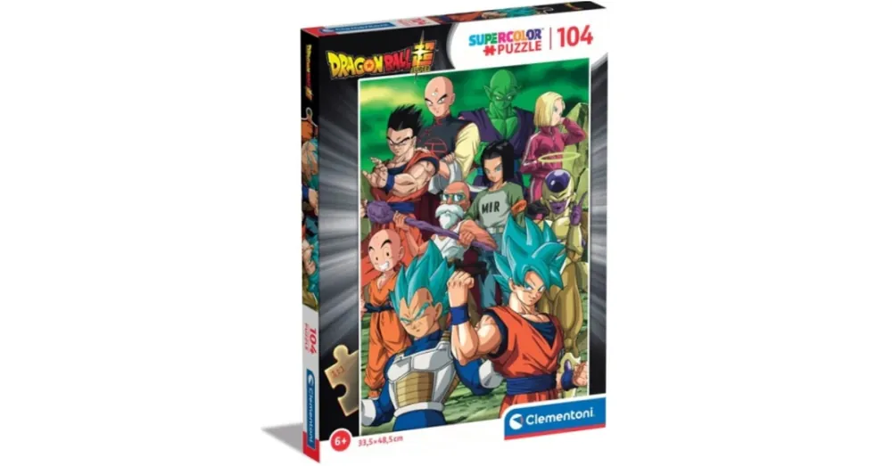 Biztonságos fizetés Dragonball Super team Supercolor 104 db-os puzzle – Clementoni