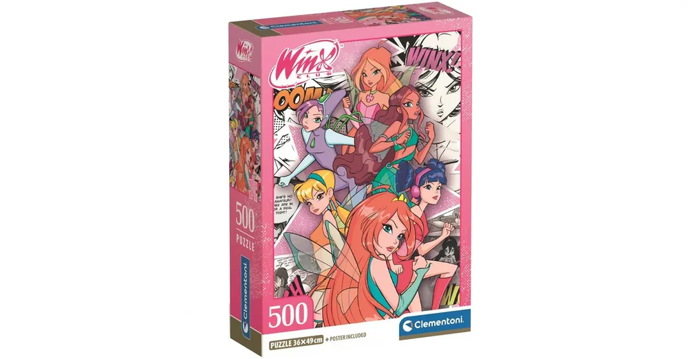 Winx club tündérei 500 db-os puzzle – Clementoni Bestseller