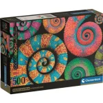 Szezonális akció Colorboom Collection Színes kaméleonok 500 db-os Compact puzzle – Clementoni