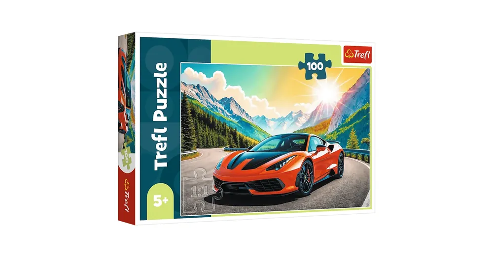 Utolsó esély Sportautó a hegyekben 100 db-os puzzle – Trefl